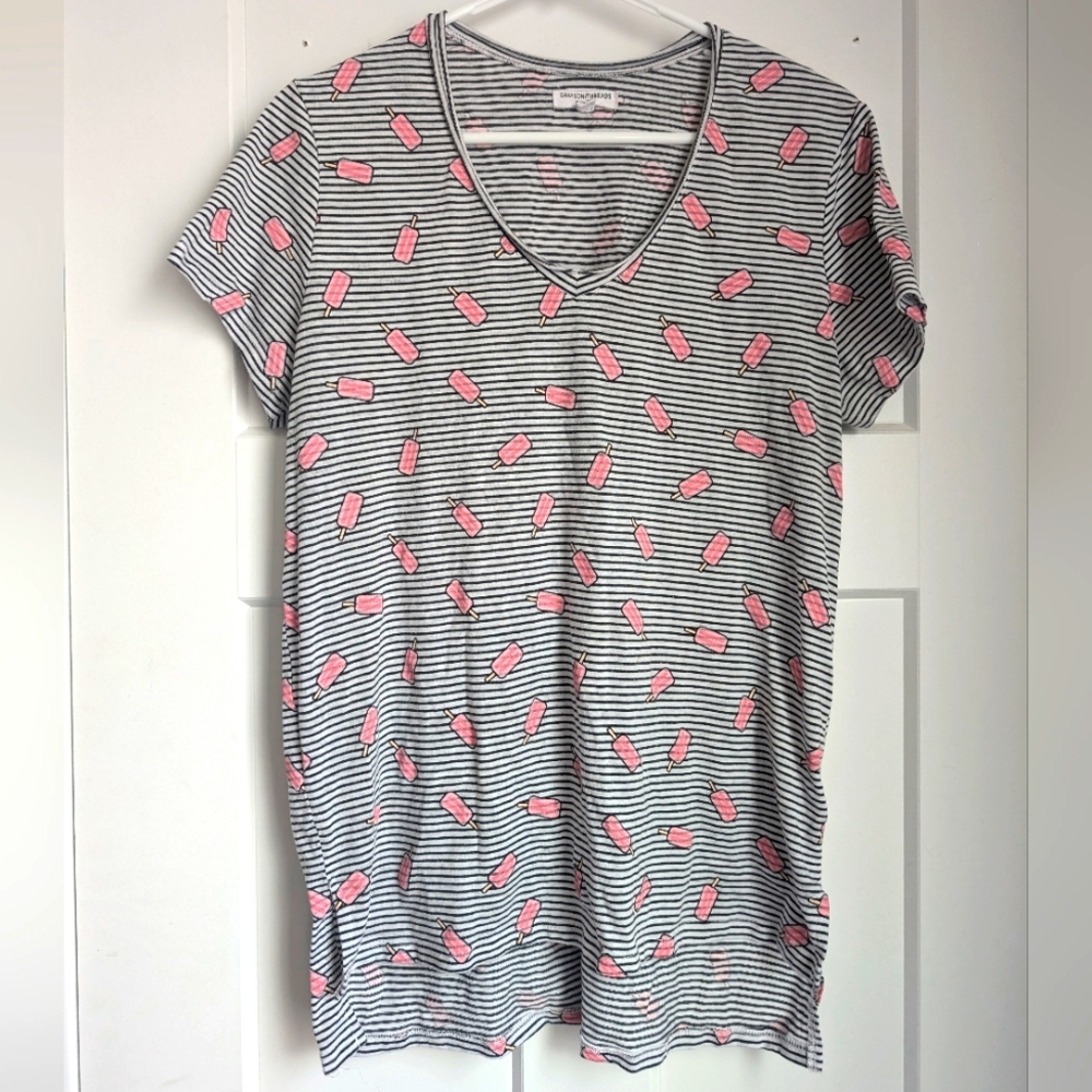 Popsicle Striped Tee